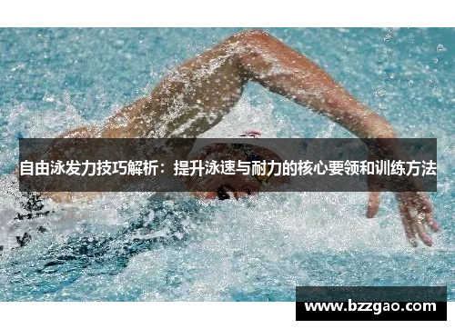 自由泳发力技巧解析：提升泳速与耐力的核心要领和训练方法